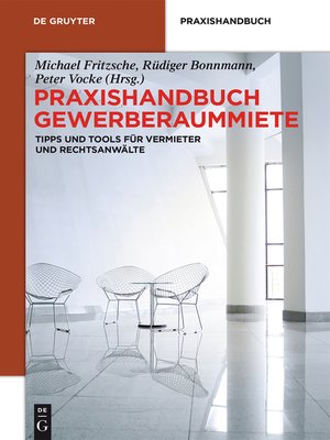 cover image of Praxishandbuch Gewerberaummiete